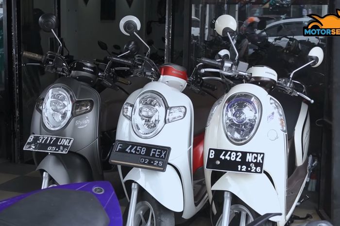 Ilustrasi Honda Scoopy seken