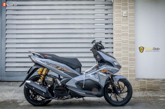 Modifikasi unik Honda Air Blade 125 