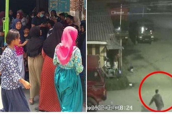 Detik-detik geng motor berulah membunuh seorang ayah di depan anaknya