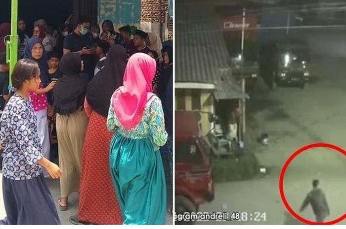 Detik-detik geng motor berulah membunuh seorang ayah di depan anaknya