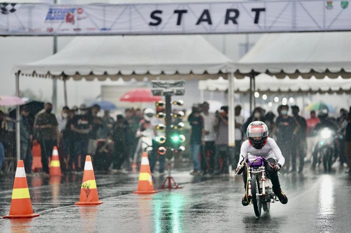 Ilustrasi Street Race yang digelar Polda Metro Jaya dan Ikatan Motor Indonesia