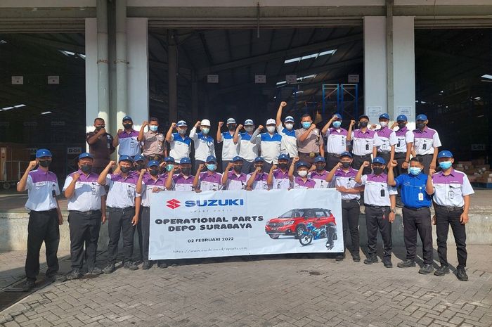 Suzuki resmikan depo suku cadang di Surabaya