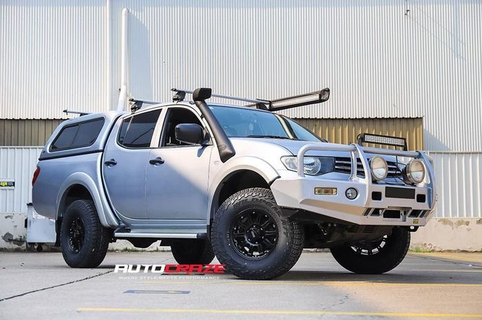 Modifikasi Mitsubishi Triton lama siap adventure garapan AutoCraze, Australia