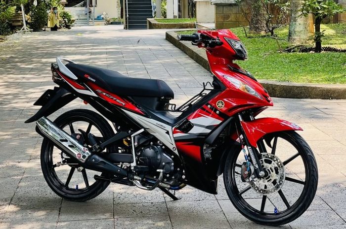 Modifikasi apik Yamaha Jupiter MX 135 