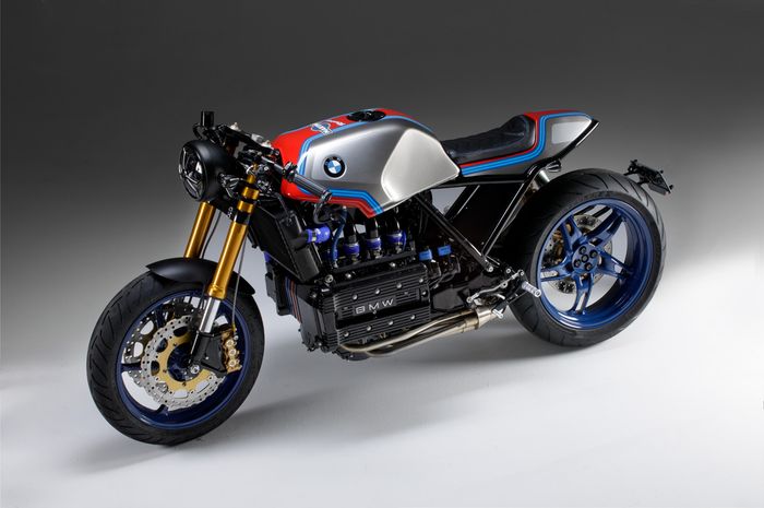 BMW K100 cafe racer garapan Dan Scott dari Dan's Customs