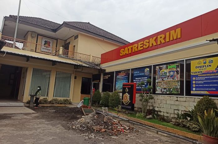 Kantor Satreskrim Polres Jember (Kompas.com/Bagus Supriadi)