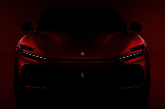 Teaser resmi Ferrari Purosangue.