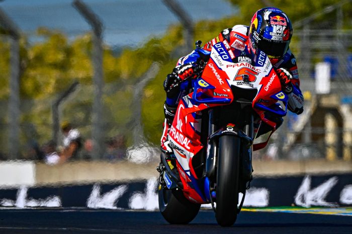 Johann Zarco menjadi pembalap tercepat di FP3 MotoGP Prancis 2022