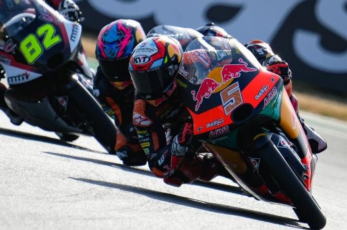 Jaume Masia tampil cukup meyakinkan dan jadi pembalap tercepat pada sesi Warm Up Moto3 Prancis 2022, Minggu (15/05).