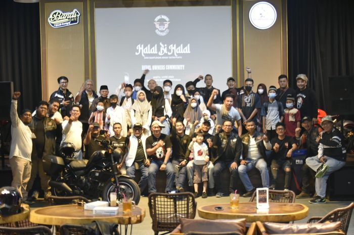 Rebel Owner Community mengundang anak yatim dalam rangka halal bihalal (14/5)