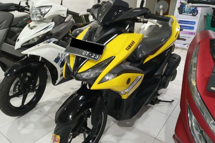 Yamaha Aerox 155 bekas di Antara Motor