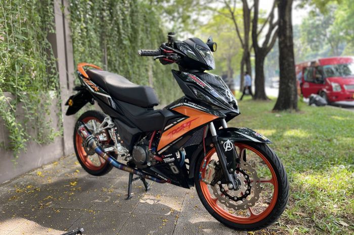 Modifikasi Honda Winner 150 alias Supra GTR 150