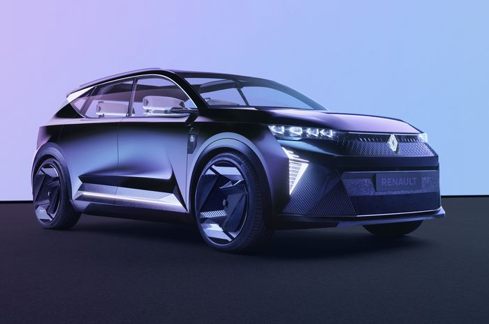 Mobil konsep Renault Scenic Vision berpotensi menjadi Renault Scenic versi hidrogen.