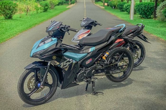 Modifikasi keren Yamaha MX King 155 