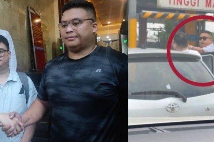 (ilustrasi) Pengemudi Yaris, Yohanes (kiri) dan pengemudi Pajero, William (kanan) berdamai dan bersalaman di Polda Metro Jaya, Senin (23/5/2022), usai video keributan keduanya viral di media sosial. 