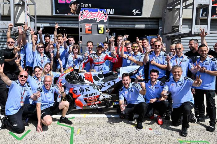 Rutin podium sejak bersama Gresini Racing, Enea Bastianini ingin lupakan kenangan buruk MotoGP Italia tahun lalu. 