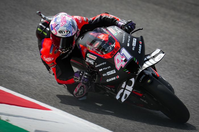 Aleix Espargaro memimpin di FP2 MotoGP Italia 2022