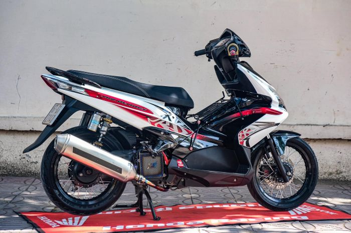 Modifikasi Honda Air Blade 110 yang apik