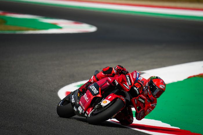 Pecco Bagnaia sangat kencang di FP3 MotoGP Italia 2022