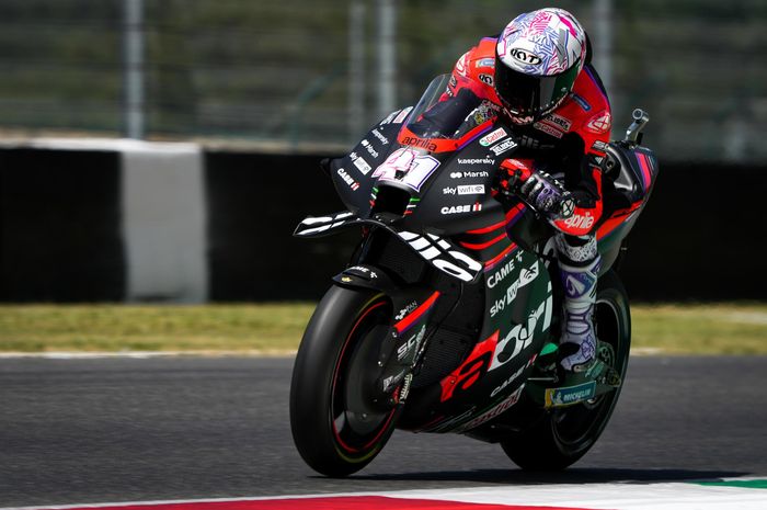Aleix Espargaro memimpin catatan waktu di warm up MotoGP Italia 2022