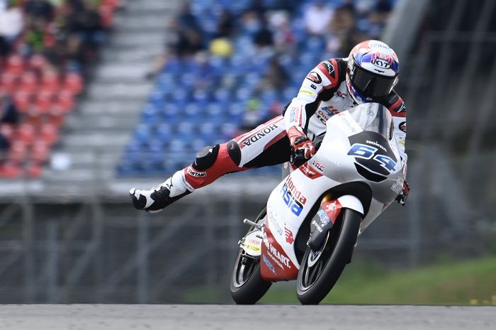 Pembalap asal Indonesia, Mario Aji.