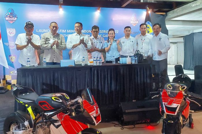 Peluncuran FIM MiniGP Indonesia Series 2022