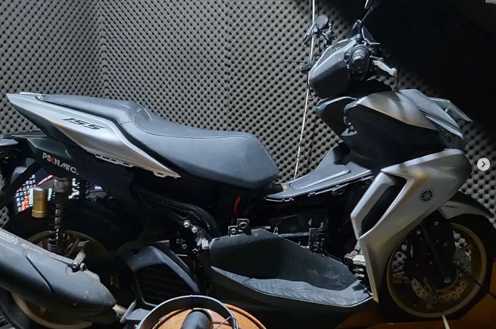 Proses Dyno Test Yamaha Aerox 155 usai Remap ECU di Mahendra Motosport
