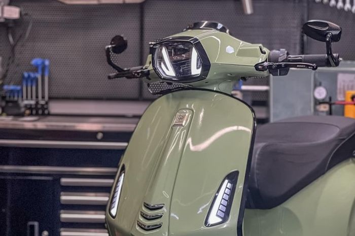 Modifikasi Vespa Sprint yang istimewa