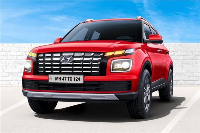 Hyundai Venue terbaru dipastikan dapat wajah terinspirasi Palisade facelift.