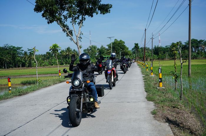Honda Big Bike Jateng Touring ke Pangandaran