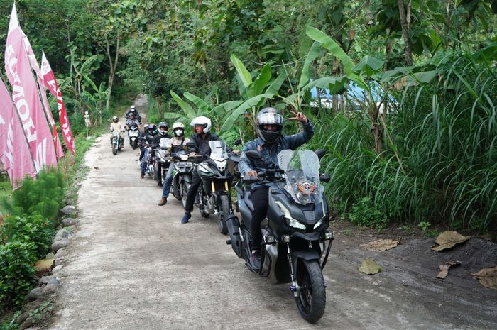 Sunmori Paguyuban Honda Semarang Goes To Gubug Serut