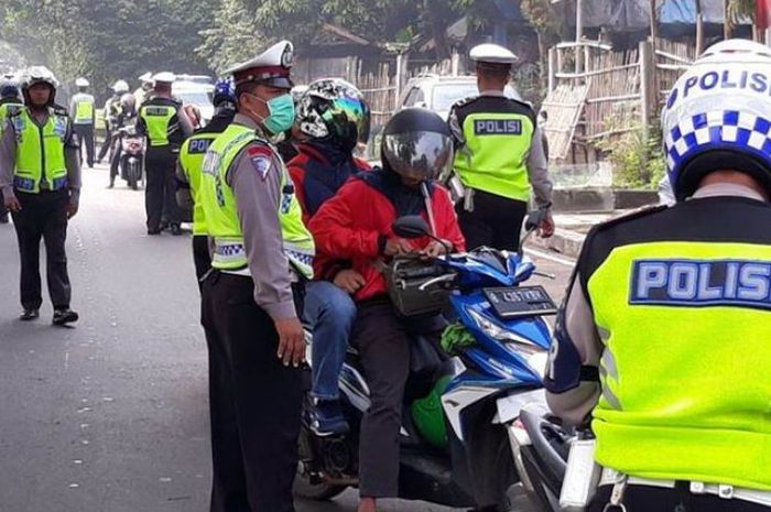 Ilustrasi razia Polisi, tiga titik rawan di Jakarta Pusat ini ditongkrongi Polisi selama  Operasi Zebra 2022