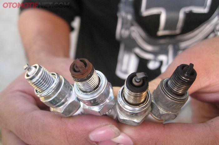 Penyebab busi menghitam