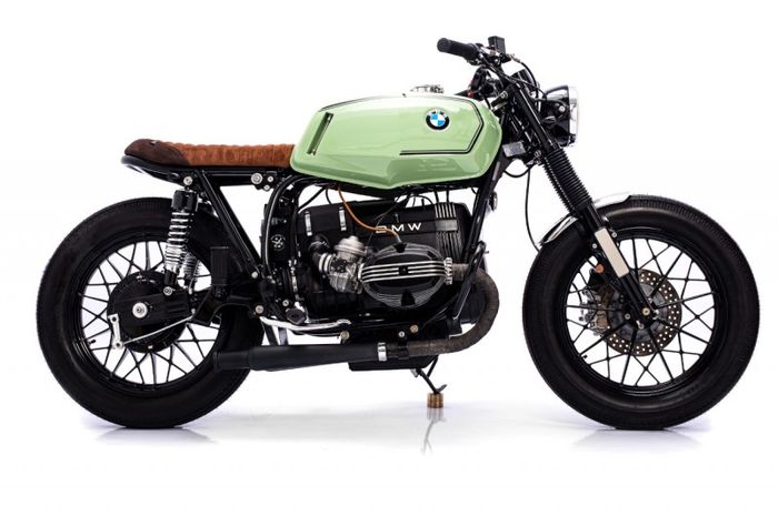 BMW R65 brat style garapan Francisco dari Rusty Wrench Motorcycles 