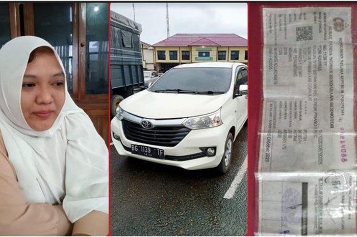 Sri Rezeki Yusrina, wanita muda haus duit yang gadaikan Toyota Avanza sewaan milik tetangga sendiri