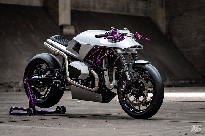 BMW R nineT cafe racer neo futuristik bertampang radikal