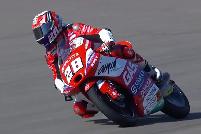 Izan Guevara sukses merebut posisi teratas di sesi FP3 Moto3 Belanda 2022