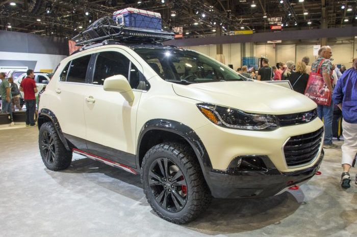 Modifikasi Chevrolet Trax berlabel Activ Concept ini siap diajak off-road berat