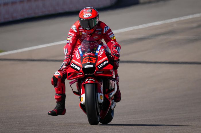 Pecco Bagnaia pole position di kualifikasi MotoGP Jerman 2022