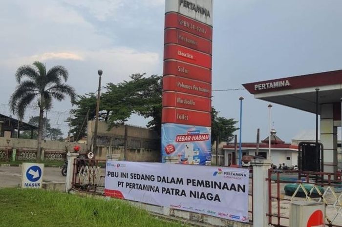 SPBU 34-42117 di jalan raya Serang-Jakarta KM 70, Kibin, Serang, Banten yang terbukti kurangi takaran pakai remote khusus sejak 2016 hingga 2022