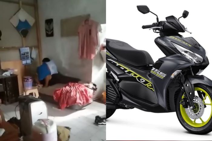 Seorang anak SMP mengamuk hingga mengacak-acak rumah dan memaki ibu sendiri perkara tidak dibelikan Yamaha Aerox.