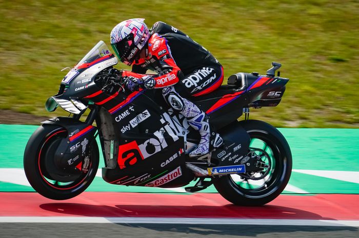 Aleix Espargaro paling cepat di warm up MotoGP Belanda 2022