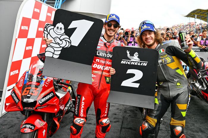 Pecco Bagnaia dan Marco Bezzecchi finis 1-2 di MotoGP Belanda 2022, Valentino Rossi bangga
