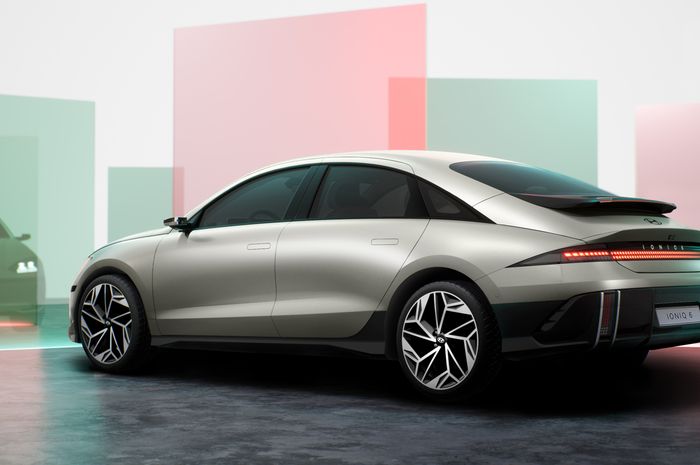 Hyundai IONIQ 6 memiliki bodi aerodinamis terinspirasi dari Hyundai Prophecy.