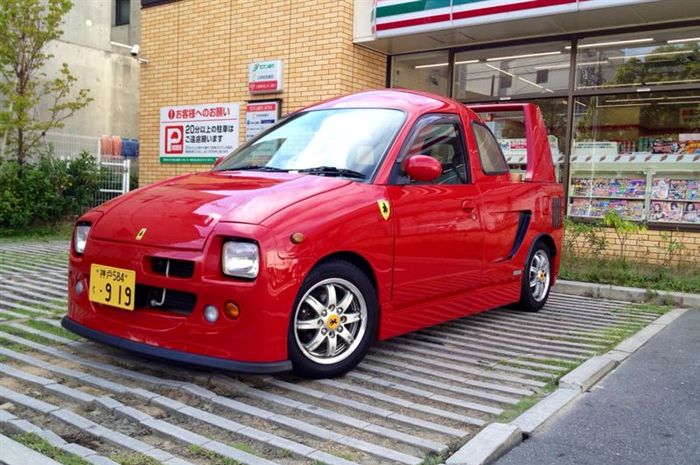 Yamaha AMI, mobil yang terlihat seperti versi bantet dari Ferrari F40