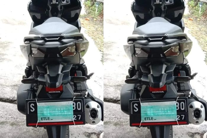 Pemilik motor tutup pelat nomor pakai masker demi terhindar E-TLE.