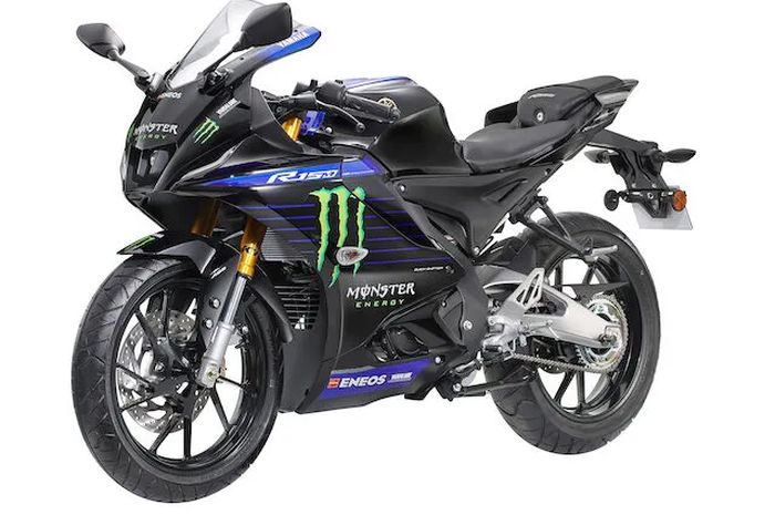 Yamaha R15M livery Monster Energy MotoGP 2022 meluncur di Malaysia
