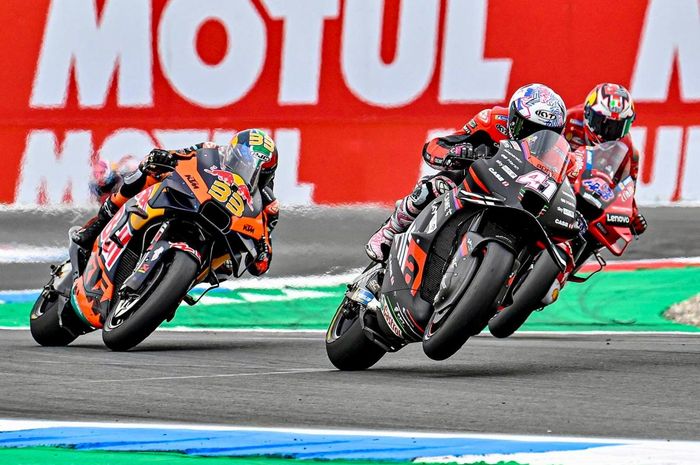 Aleix Espargaro tampil mengesankan di MotoGP Belanda 2022 