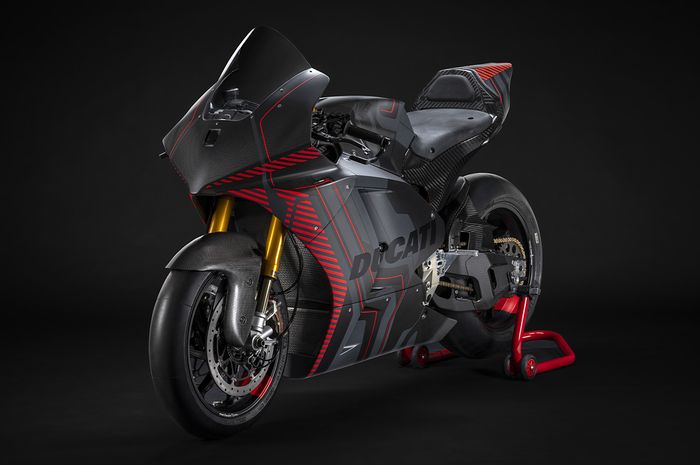 Motor listrik Ducati V21L resmi dirilis buat turun balap MotoE 2023