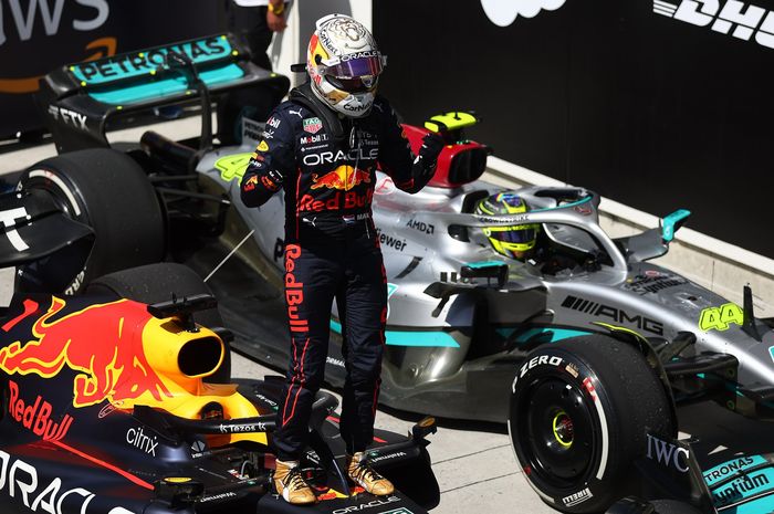 Max Verstappen dan Lewis Hamilton saling sindir jelang F1 Austria 2022